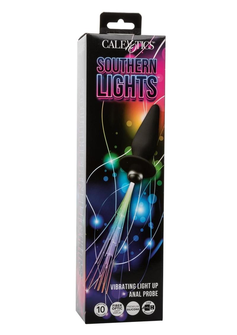 Southern Lights Rechargeable Vibrating Light Up Anal Probe