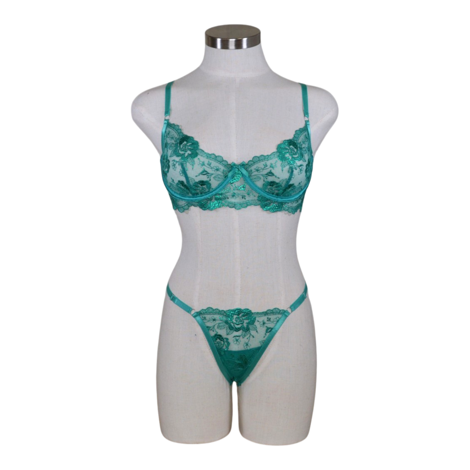 1062 Electric Crush Metallic Embroidered Set
