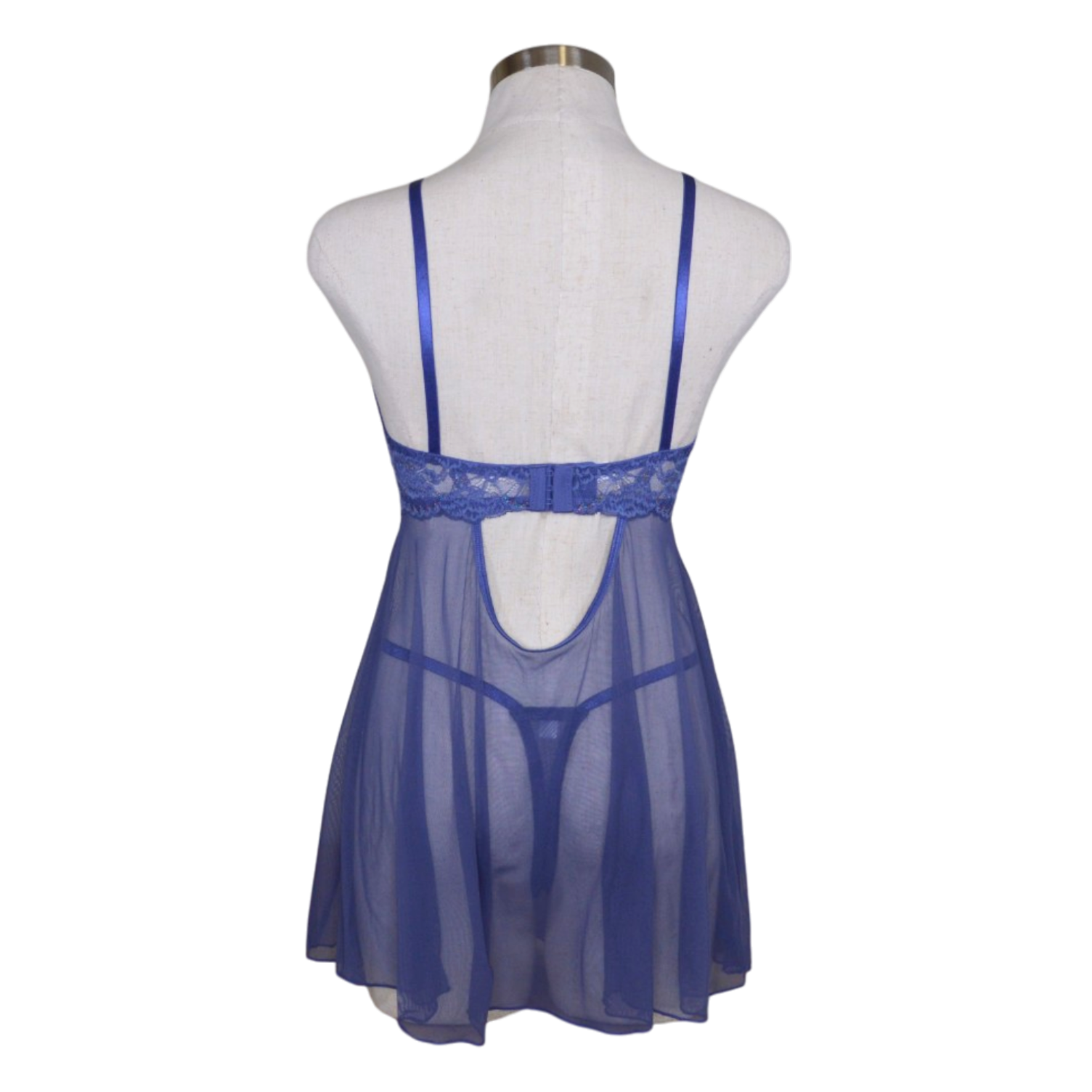 26105 Twilight Lace & Mesh Babydoll