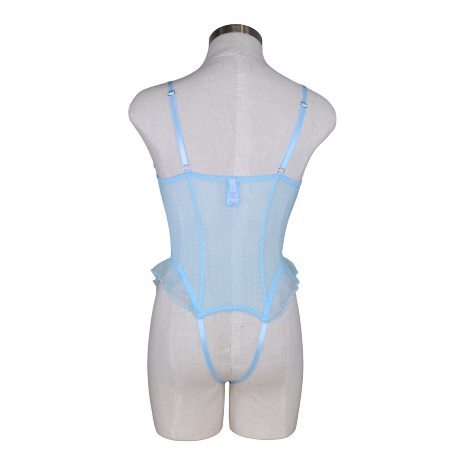 412 Ruffled Crotchless Playsuit