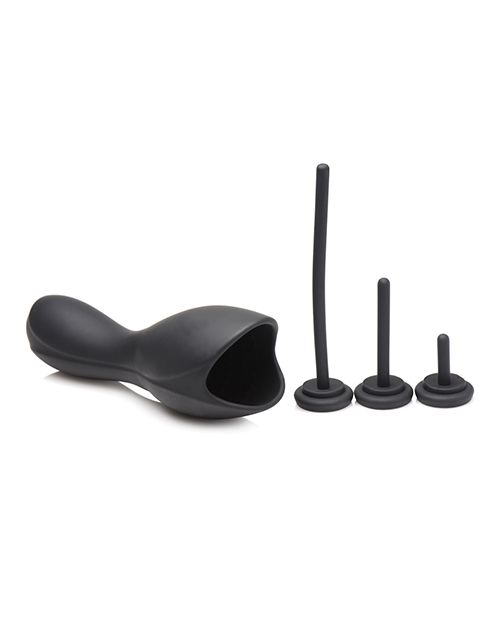 Trinity Men Vibrating Penis Head Teaser  With Urethral Sounds