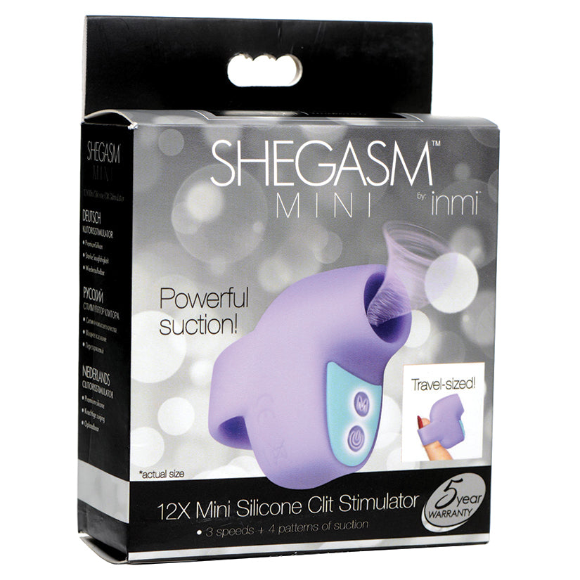 Shegasm Mini 12X Mini Silicone Clitoral Stimulator