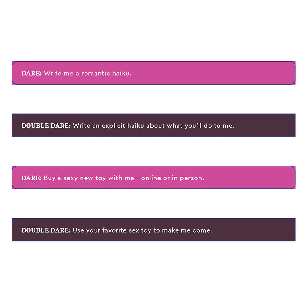 Sexy Dare or Double Sexy Dare: Pick-a-Stick