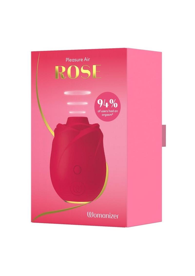 Womanizer Rose Rechargeable Silicone Air Pulse Clitoral Vibrator