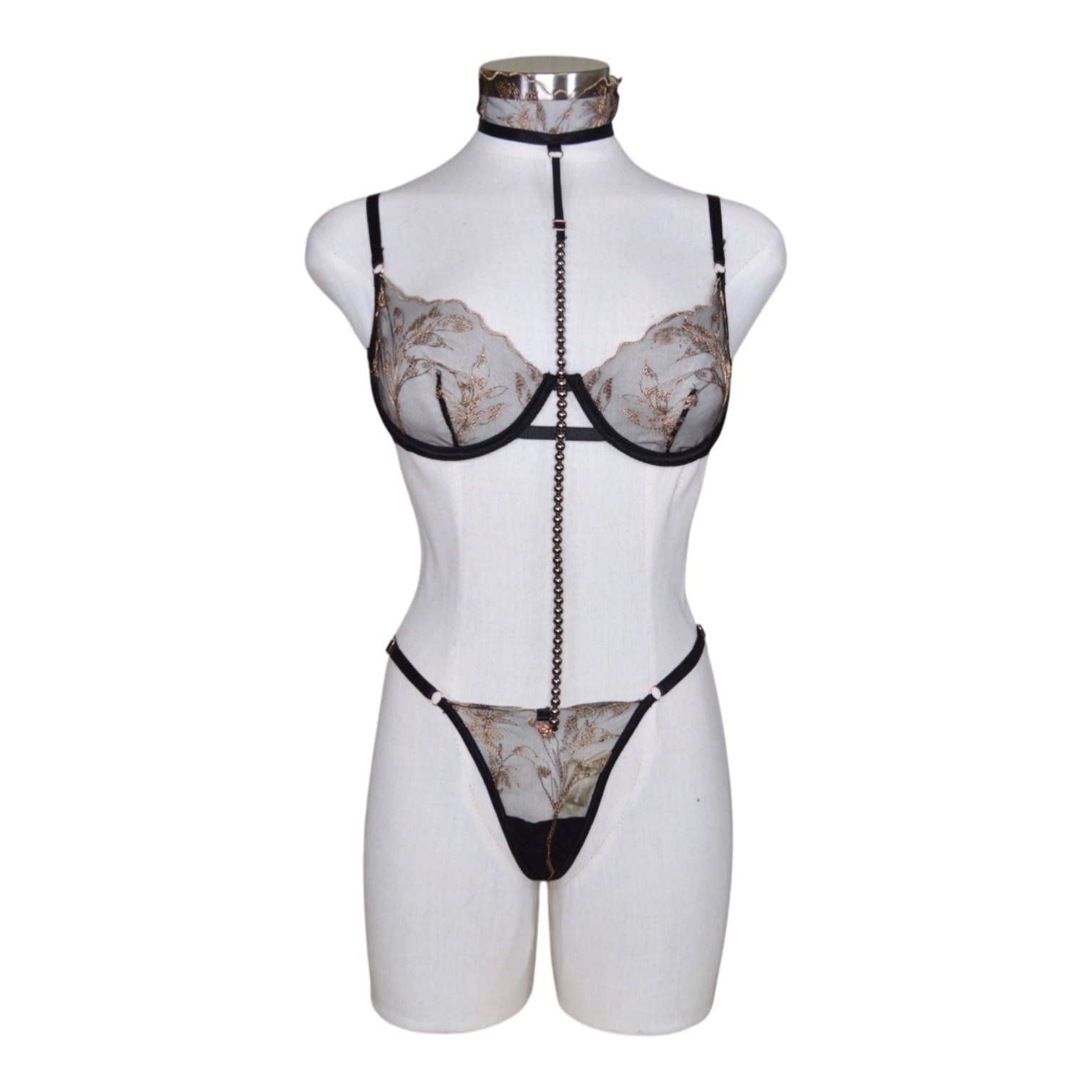 2645 Pearl String Harness Set