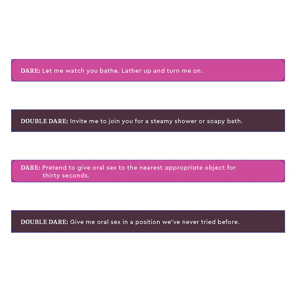 Sexy Dare or Double Sexy Dare: Pick-a-Stick