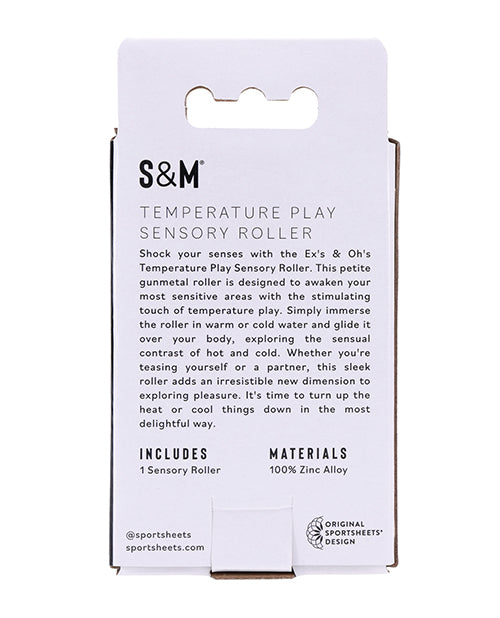 Sex & Mischief Ex's & Oh's Temperature Play Sensory Roller