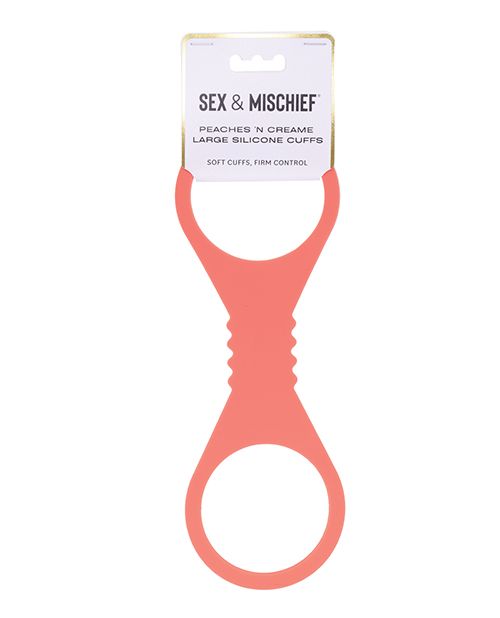 Sex & Mischief Peaches 'N Cream Silicone Cuffs
