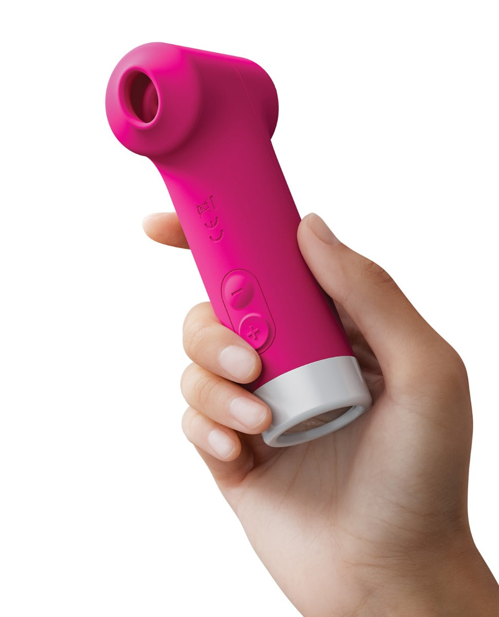 Lovense Fizz Dual-Head Clitoral Vibrator w/Suction & Tapping