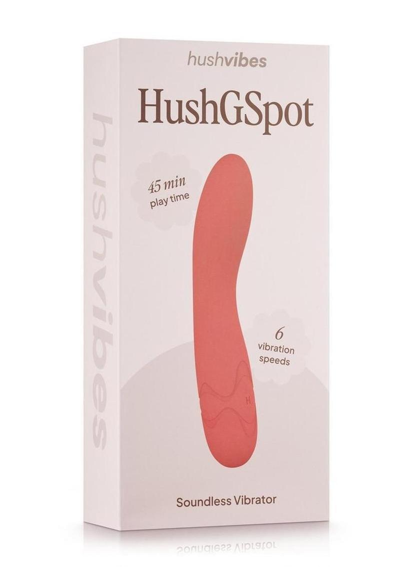 Hush Silicone G-Spot Vibrator