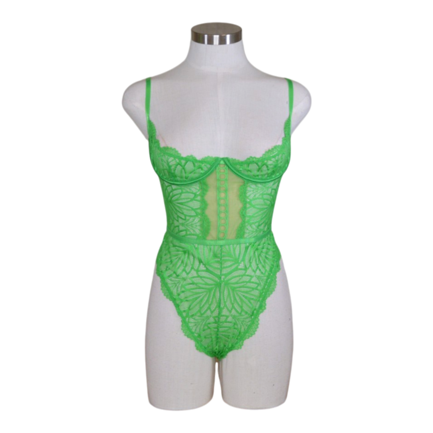 12146 Underwire Shelf Cup Lace Teddy