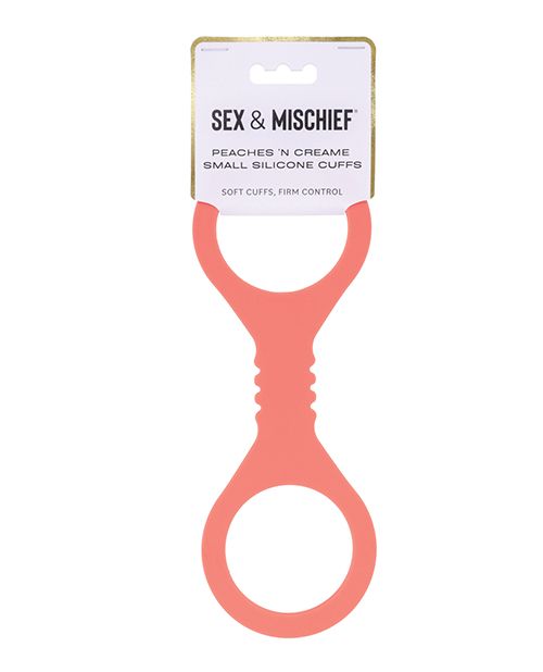 Sex & Mischief Peaches 'N Cream Silicone Cuffs