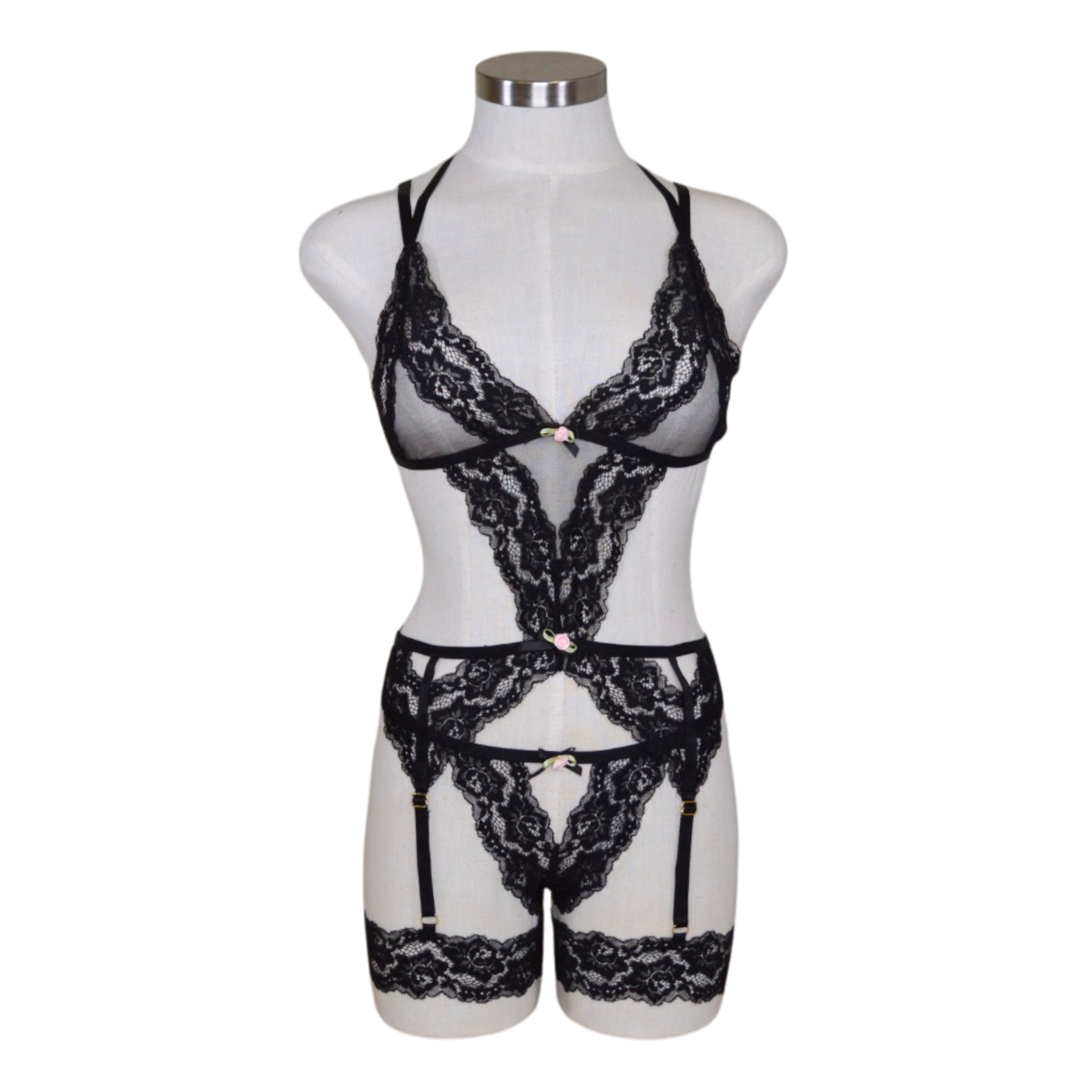 86145 French Kiss Cami Garter Set
