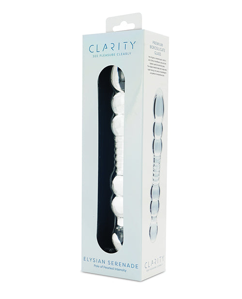 Clarity Glass Dildo Elysian Serenade