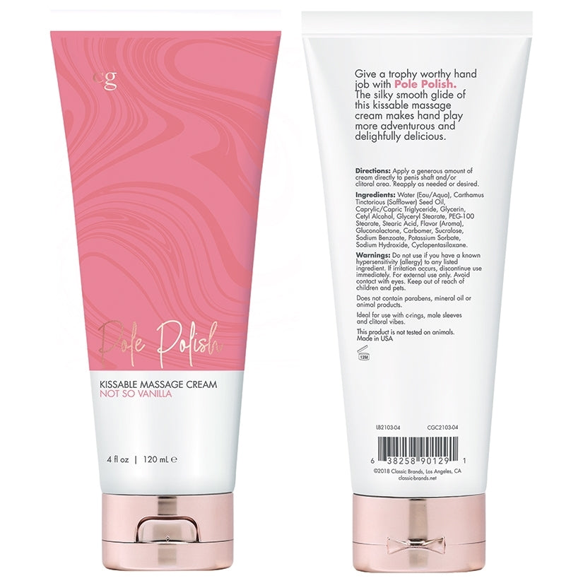 CG Pole Polish Kissable Massage Cream