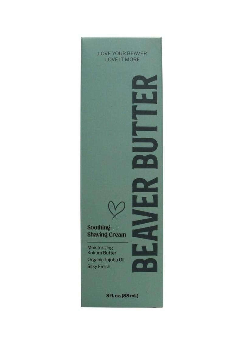 Beaver Butter Soothing Shaving Cream 3oz