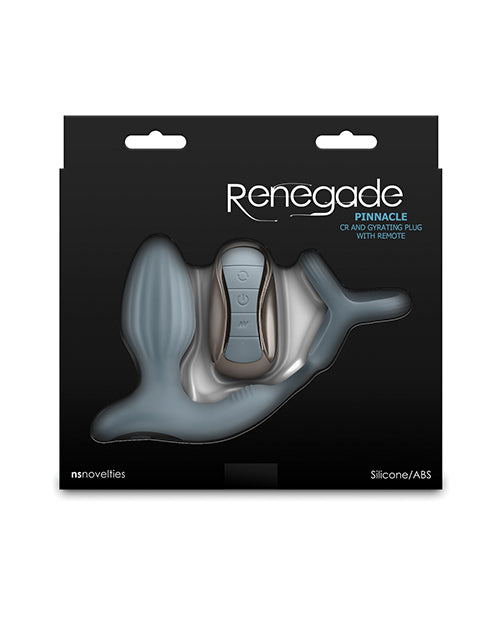 Renegade Pinnacle Ring & Prostate Massager - Gray