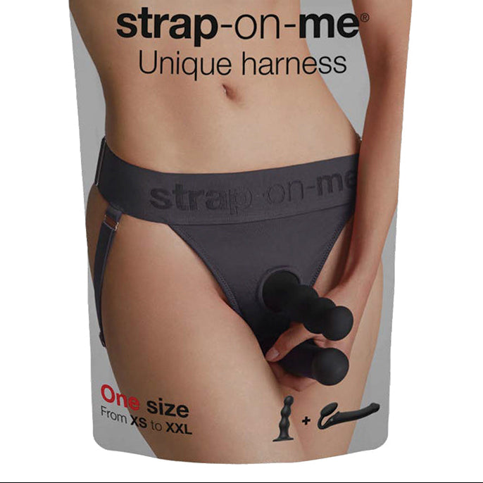 Strap On Me Harness Lingerie Unique-Grey One Size
