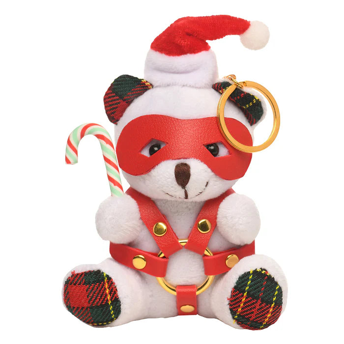 Master Series Holiday Bondage Bear Keychain