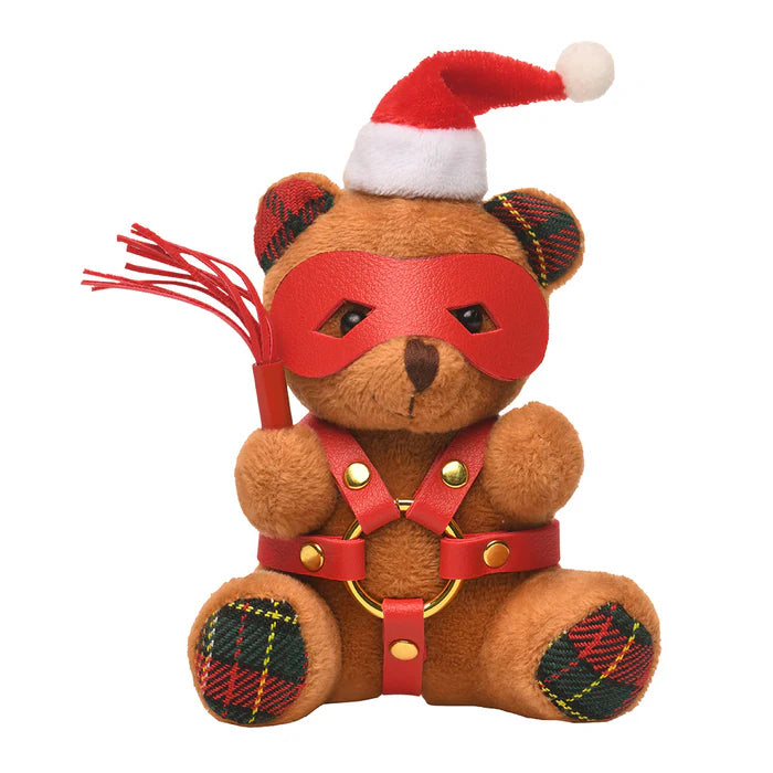 Master Series Holiday Bondage Bear Keychain