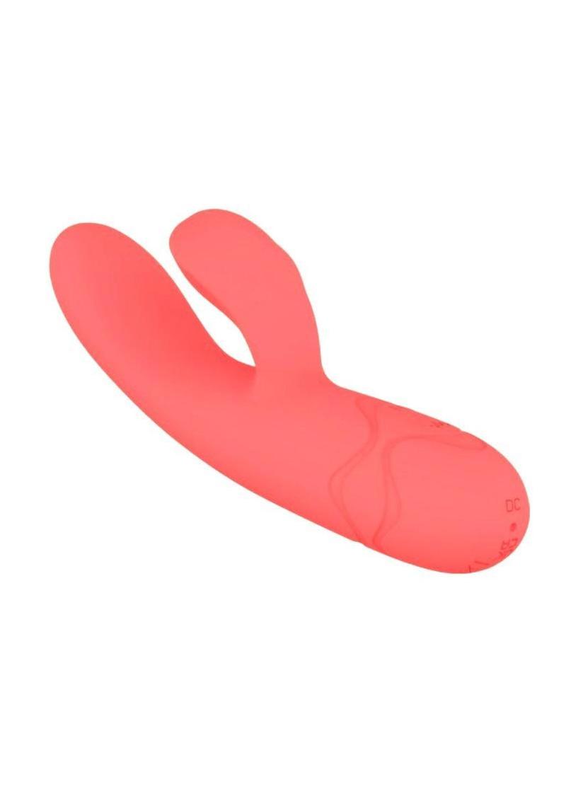 Hush Silicone Rabbit Vibrator Coral