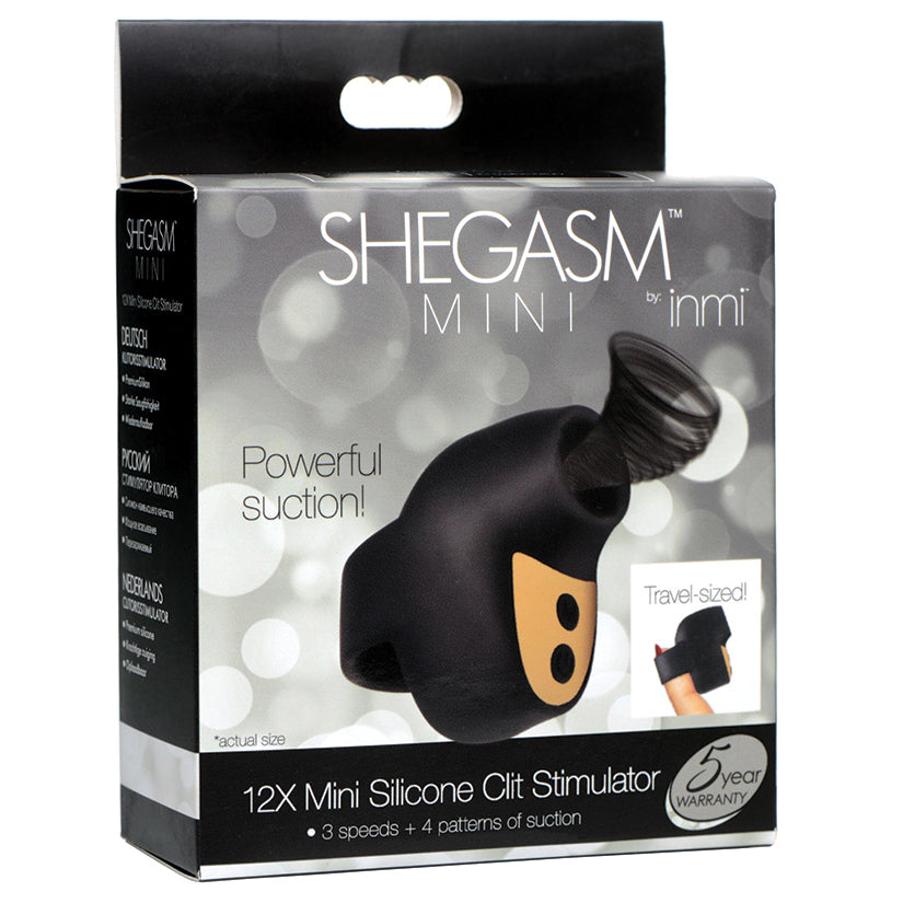 Shegasm Mini 12X Mini Silicone Clitoral Stimulator