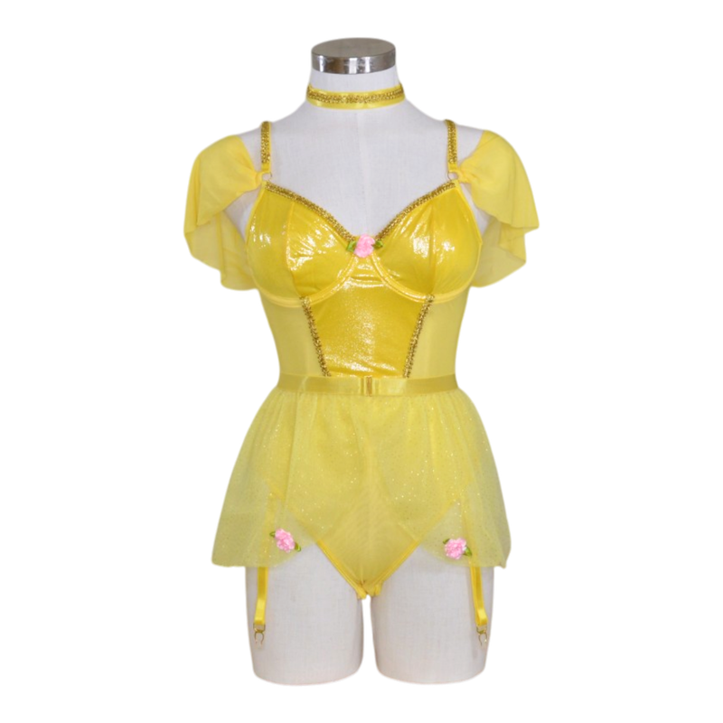 11697 Beautiful Princess Skirted Teddy