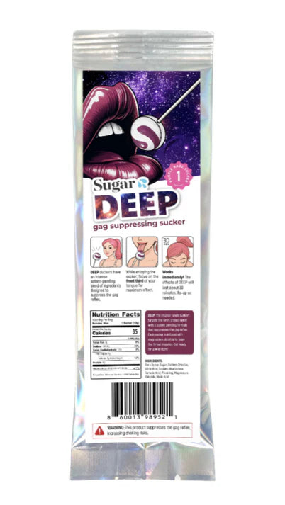 Deep Gag Suppressing Sucker