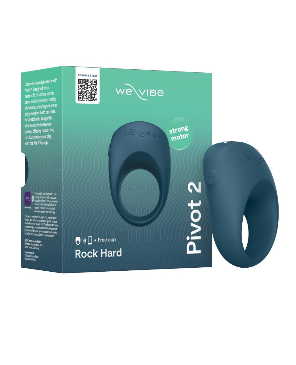 We-Vibe Pivot 2 Vibrating Couples Ring Slate