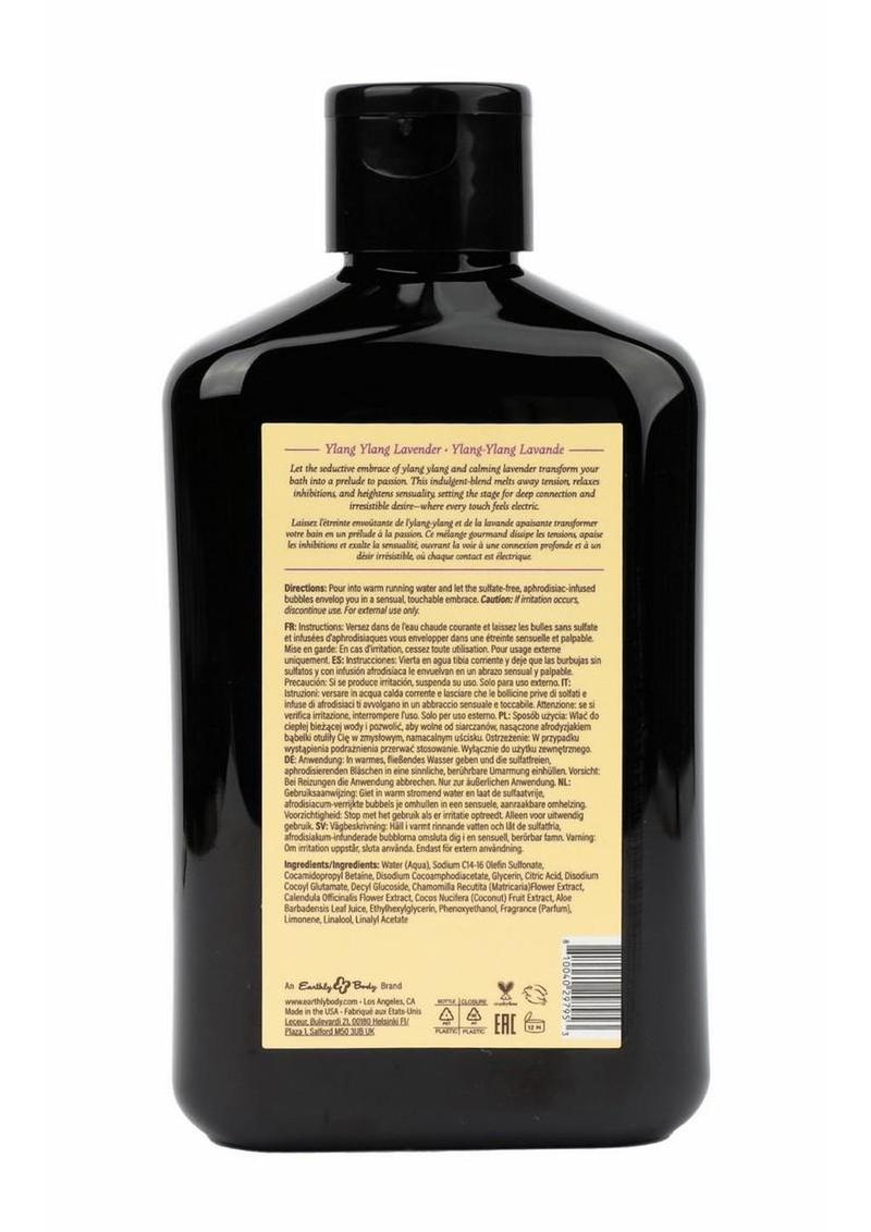 Black bottle with a yellow label on a white background