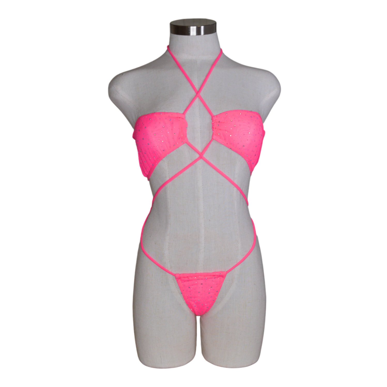 81667 Wrap Around Bikini Bodysuit