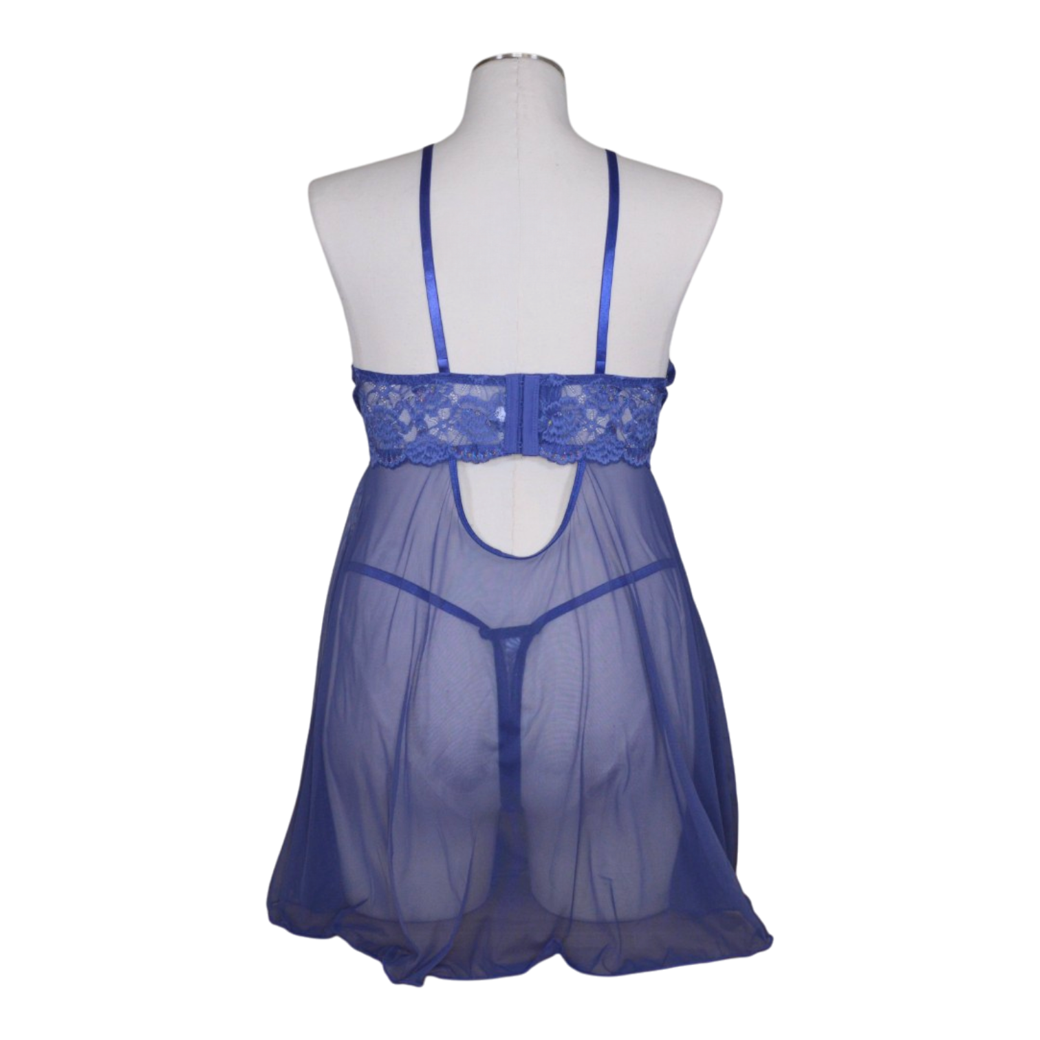 26105 Twilight Lace & Mesh Babydoll