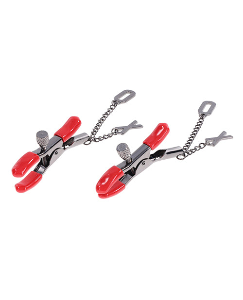 Sex & Mischief Ex's & Oh's Nipple Clamps