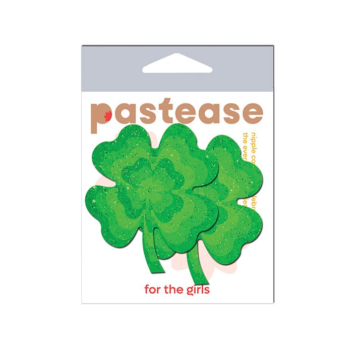 Pastease Four Leaf Clover Glitter Velvet Pumping Shamrock