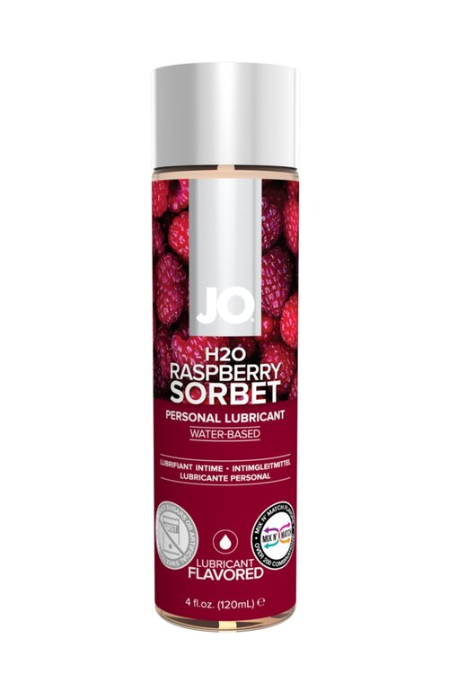 JO H2O Flavored Lubricant 4 oz JO H2O Flavored Lubricant 4 oz