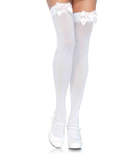 6255 Sheer Lace Top Thigh Highs