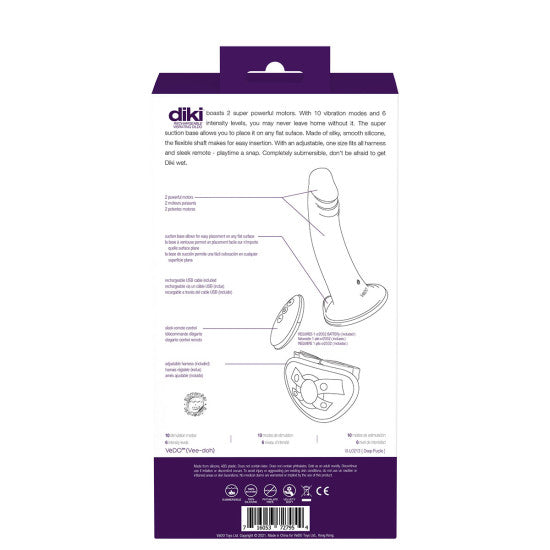 VeDO Diki Rechargeable Vibrating Strap-On
