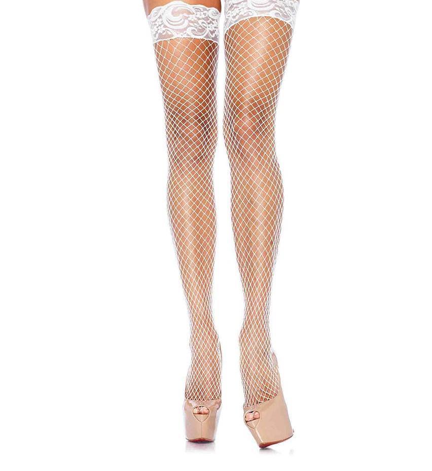 9201 Stay Up Fishnet Thigh Highs