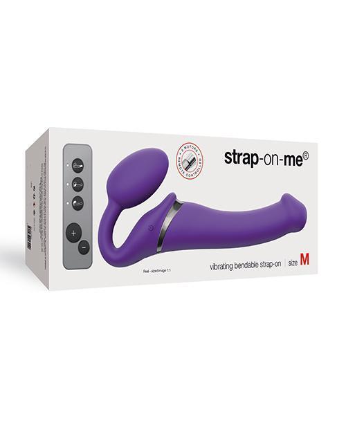 Strap-On-Me Vibrating Bendable Strapless Strap On