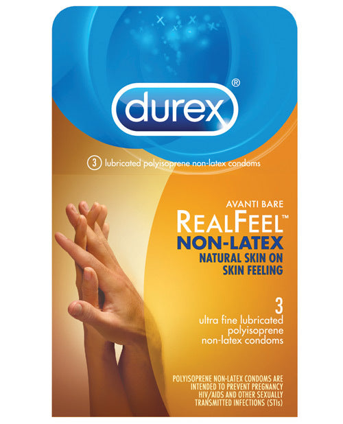 Durex Avanti Real Feel Non Latex Condoms Pack of 3