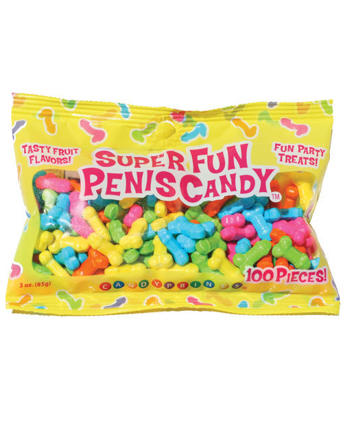 Super Fun Penis Candy 124 Piece Bag