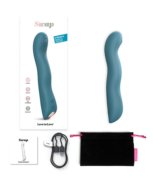 Love to Love Swap Tapping Vibrator Love to Love Swap Tapping Vibrator