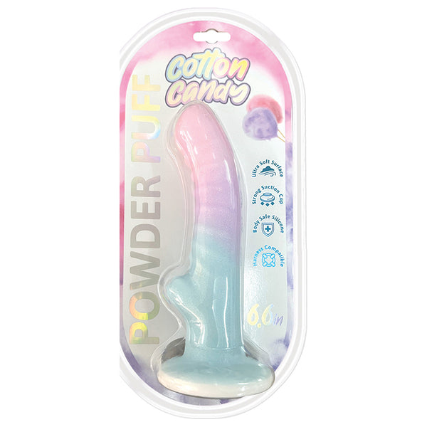 Cotton Candy Dildo Powder Puff 6.5" Cotton Candy Dildo Powder Puff 6.5"