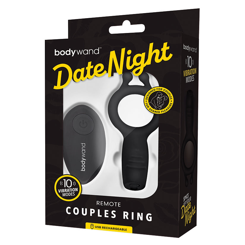 Bodywand Date Night Vibe Couples Ring With Remote