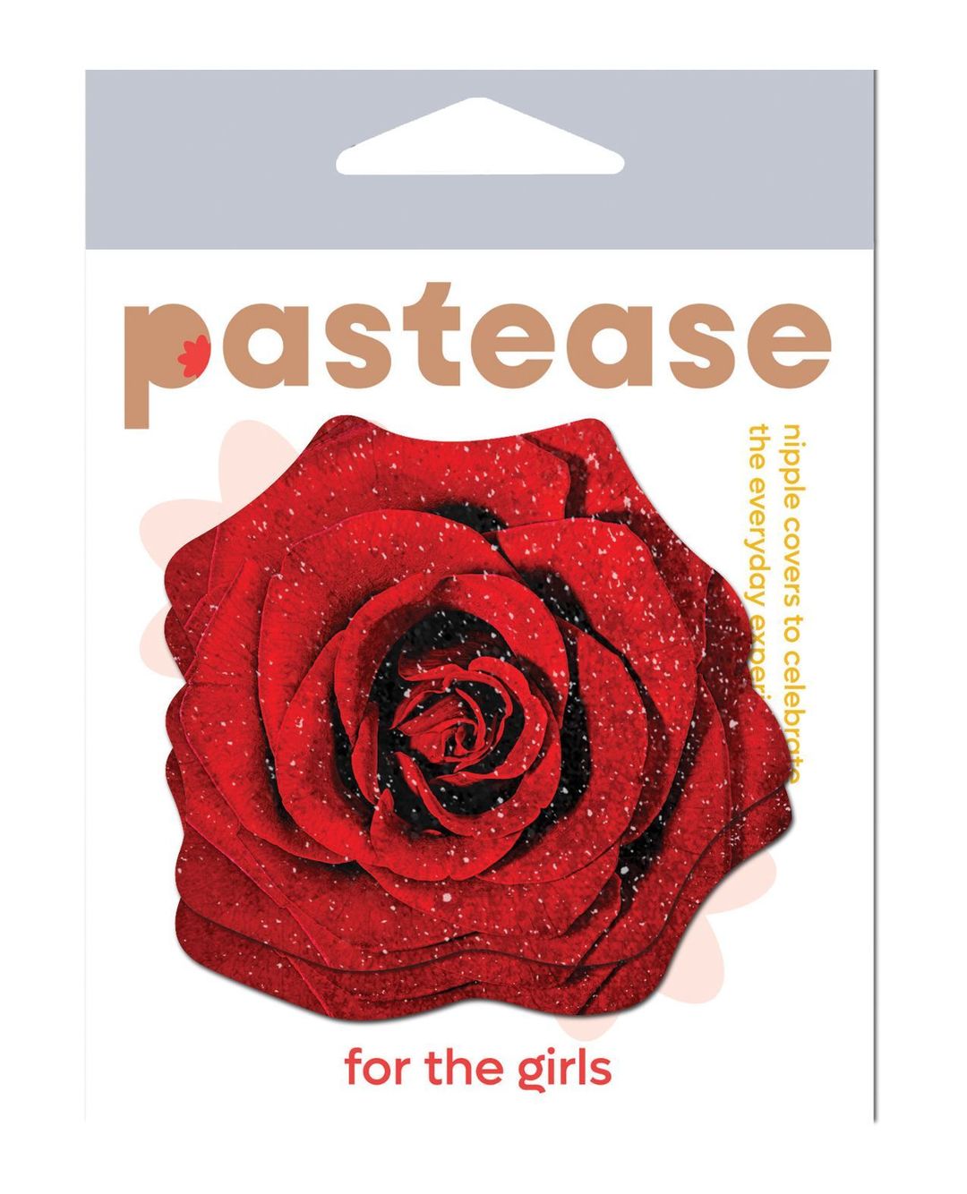 Pastease Premium Glitter Velvet Rose Red