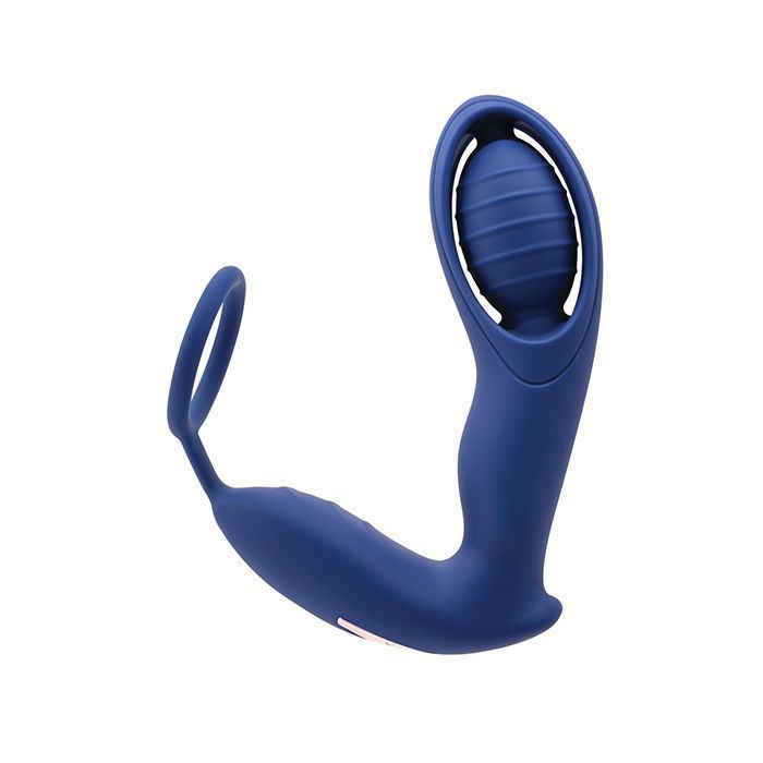 Zero Tolerance Extra Mile C Ring Vibrator - Blue