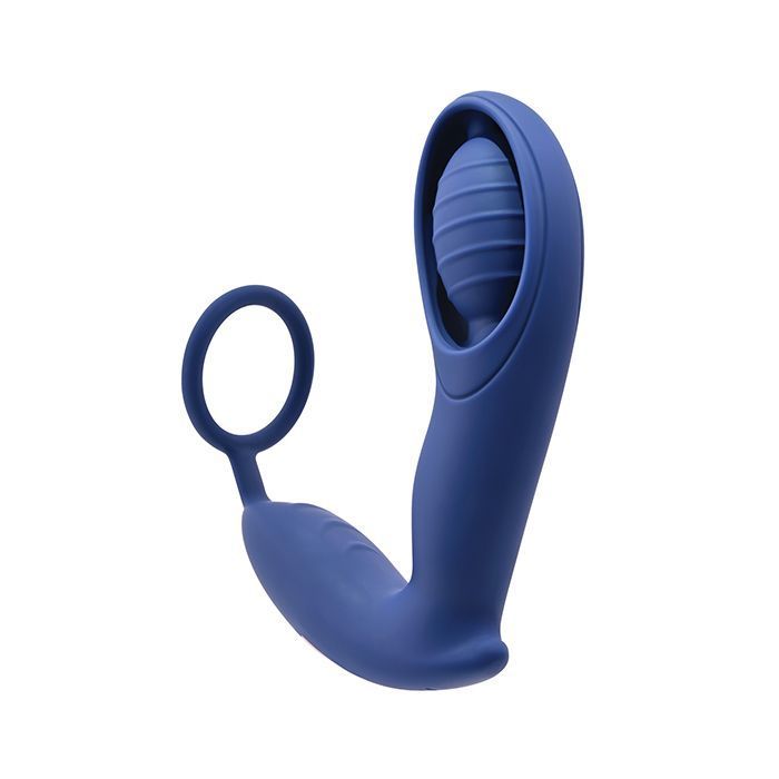 Zero Tolerance Extra Mile C Ring Vibrator - Blue