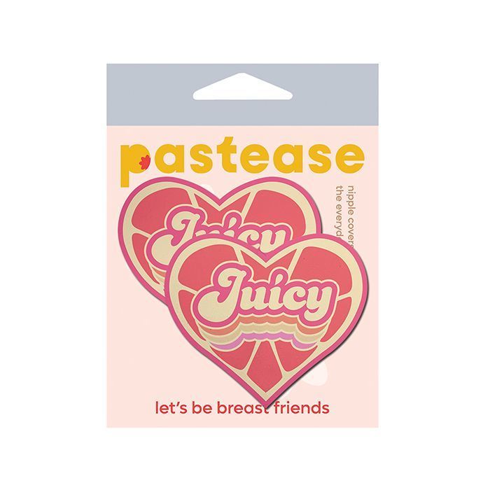Pastease Premium Retro Heart Juicy -Pink Grapefruit