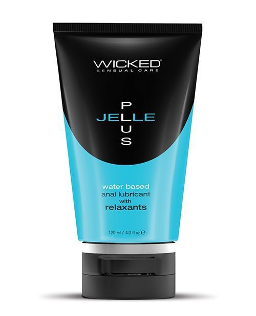 Wicked Aqua Jelle Plus Anal Lubricant With Relaxants 4oz