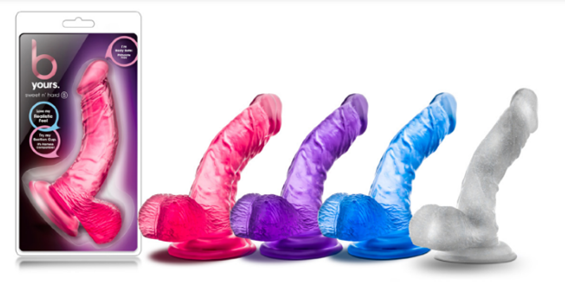 Blush B Yours Sweet n Hard 8 w/ suction cup
